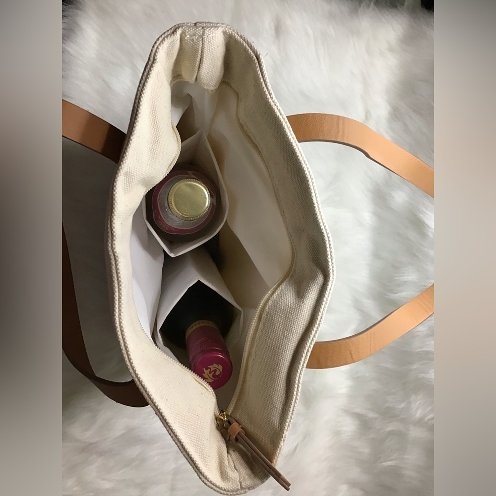 Corcicle Canvas Bottle Wine Tote - Picture 5 of 6